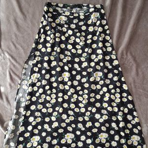 Daisy Maxi Skirt with Side Slits
